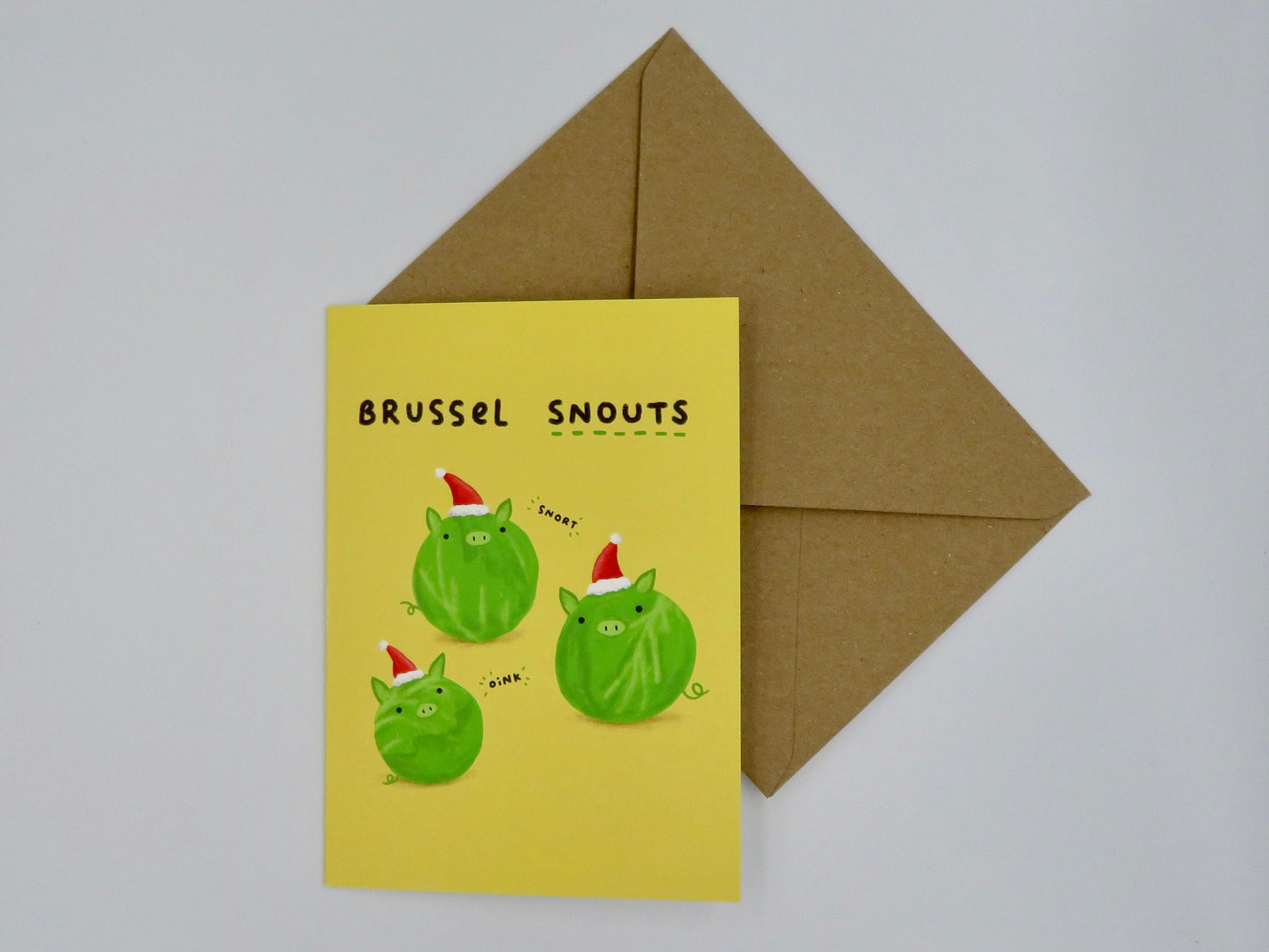 Brussel Snouts Christmas Card