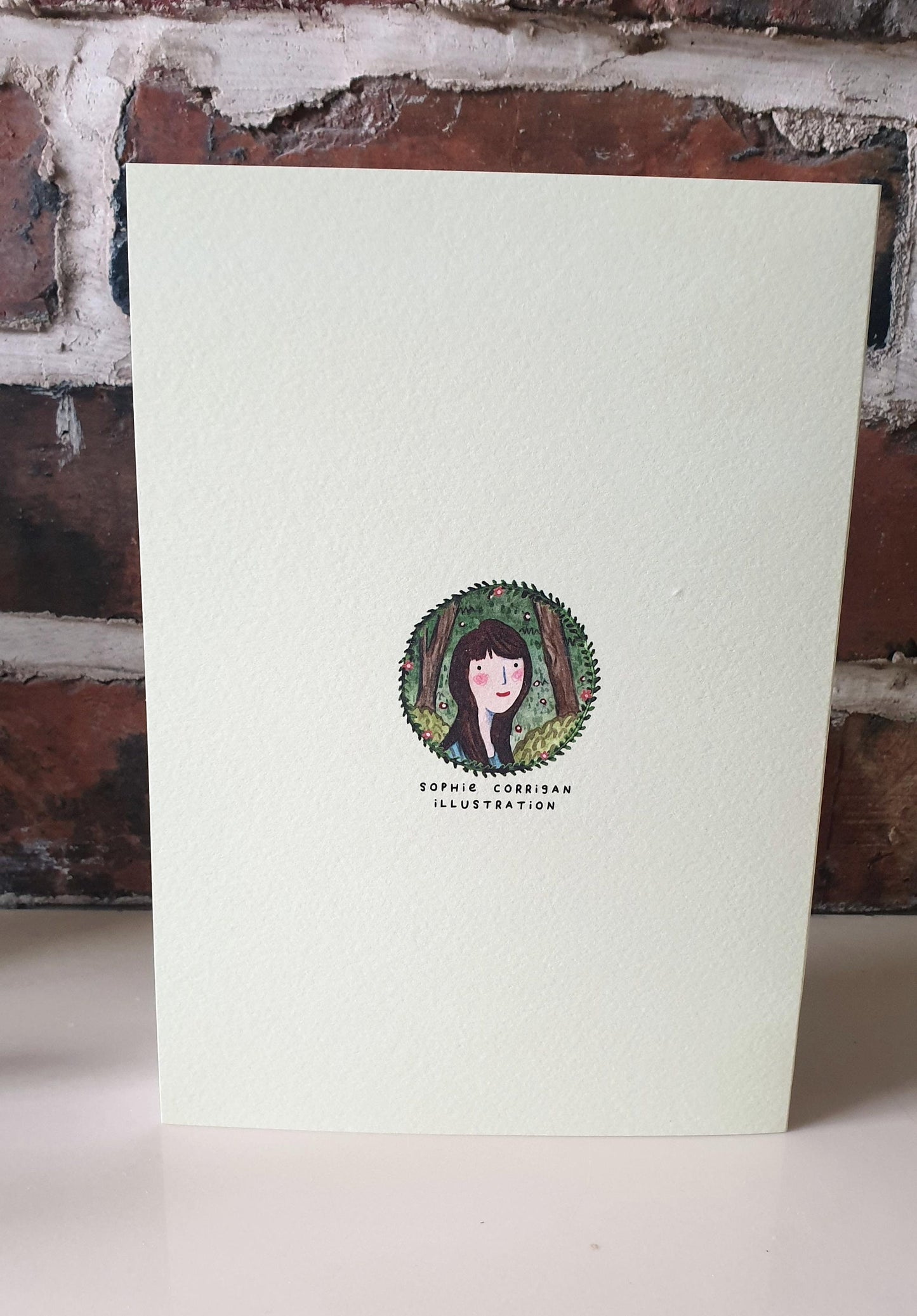Large Sloffee Sloth Coffee Card A5