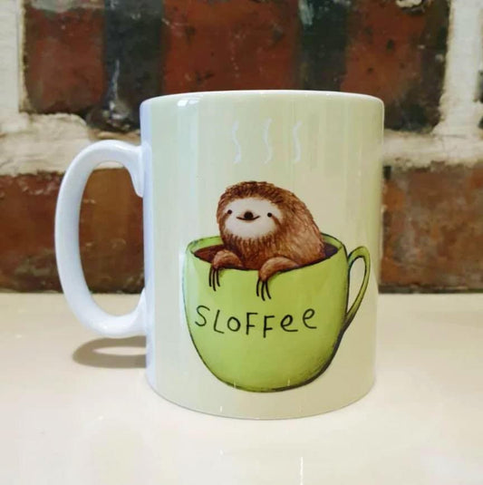 Sloffee Sloth Coffee Mug