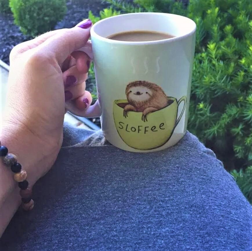 Sloffee Sloth Coffee Mug