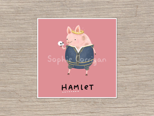 Shakespeare's Hamlet Signed Art Print