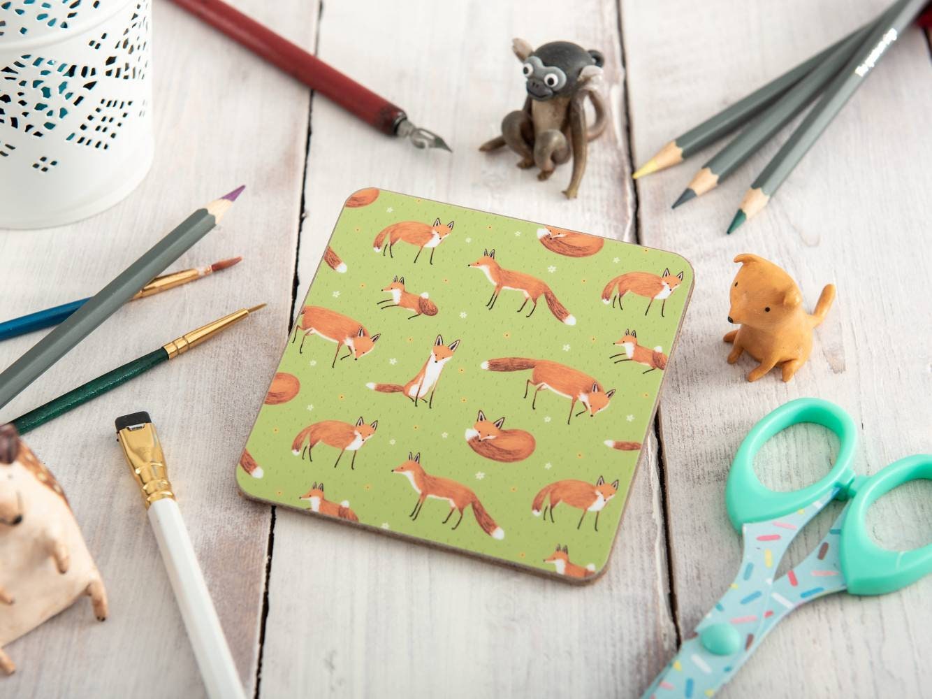 Red Foxes Coaster