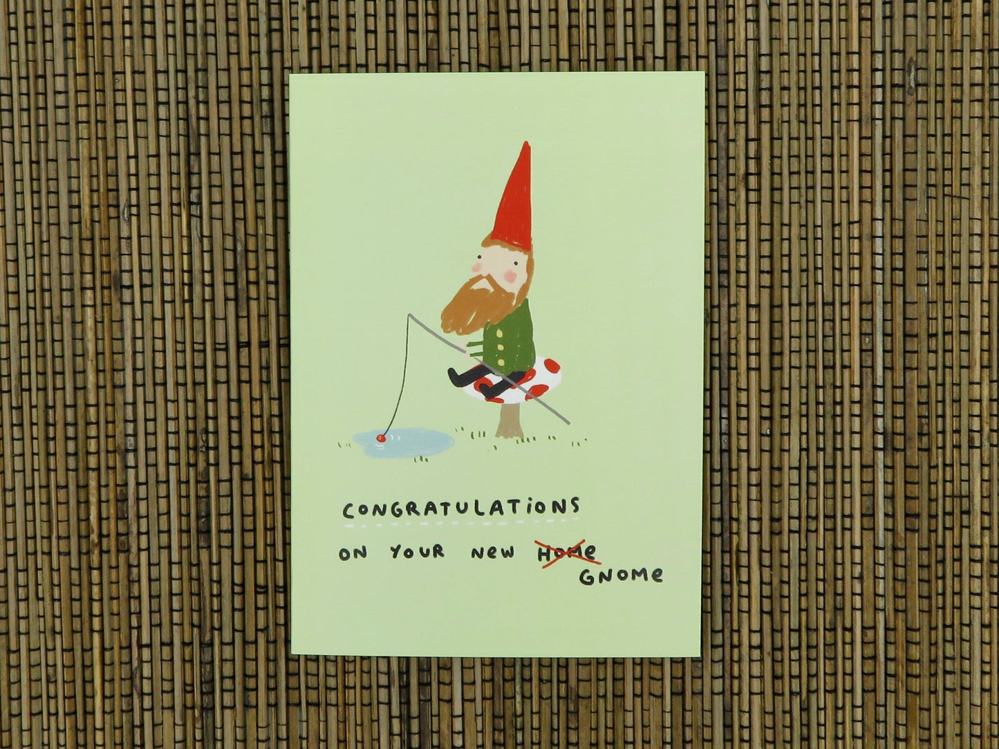 New Gnome New Home Moving Card
