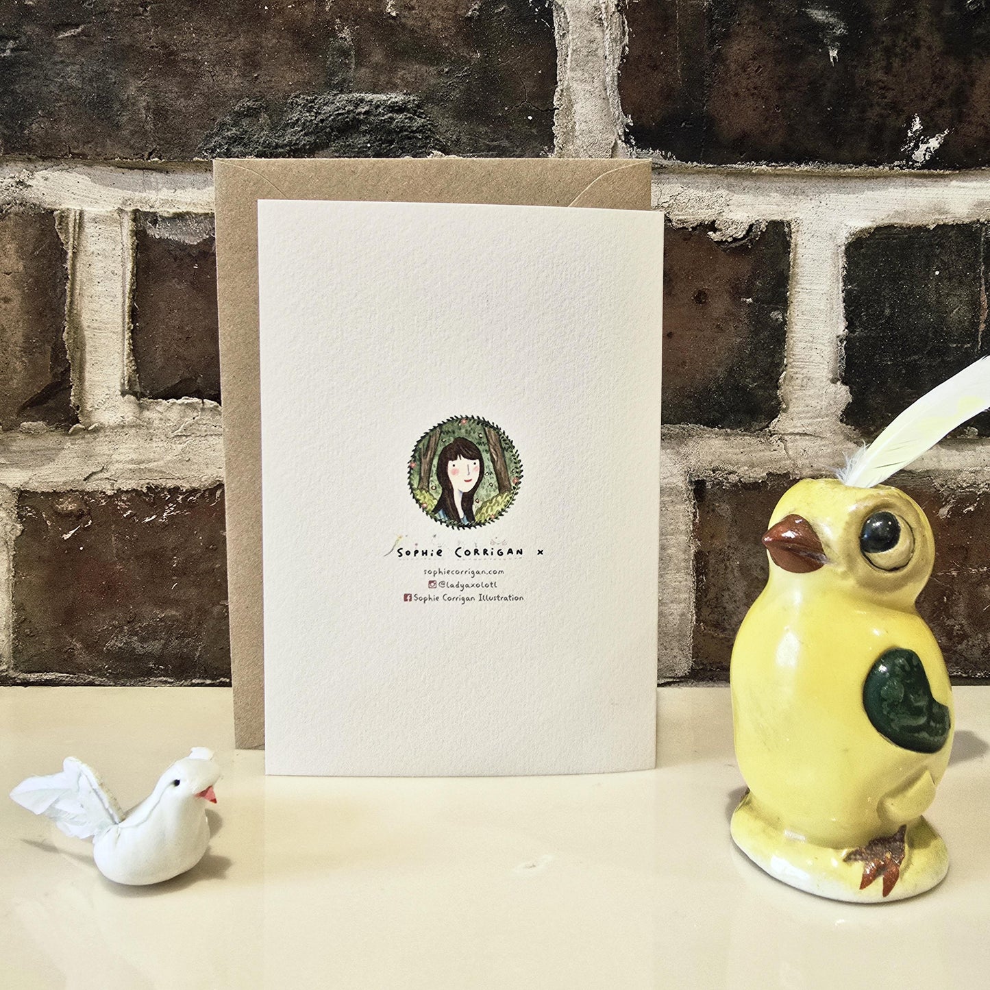 I'm So Glad We Found Each Other - Yellow Birds Love Friendship Engagement Valentines Card
