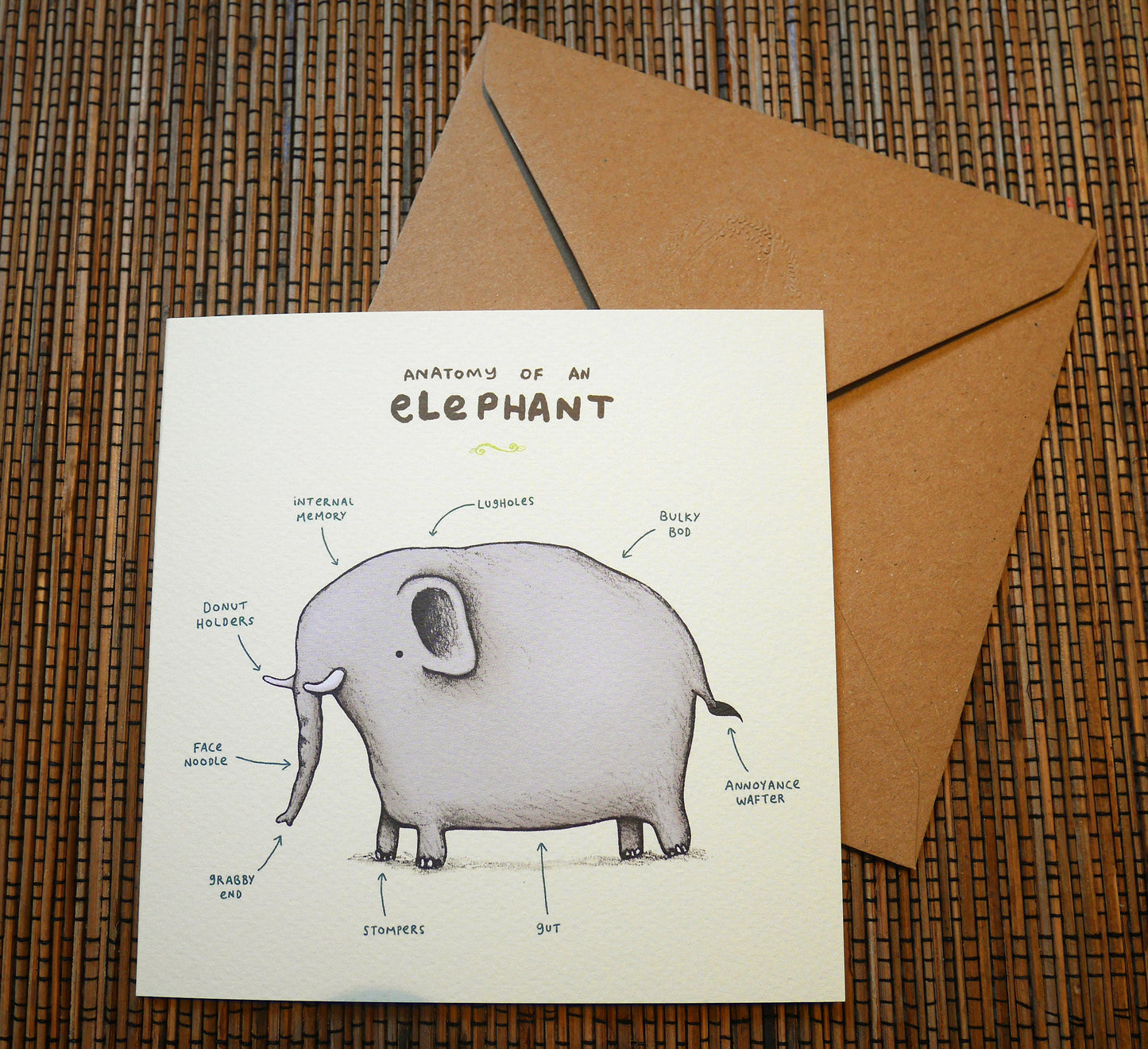 Anatomy of an Elephant Card