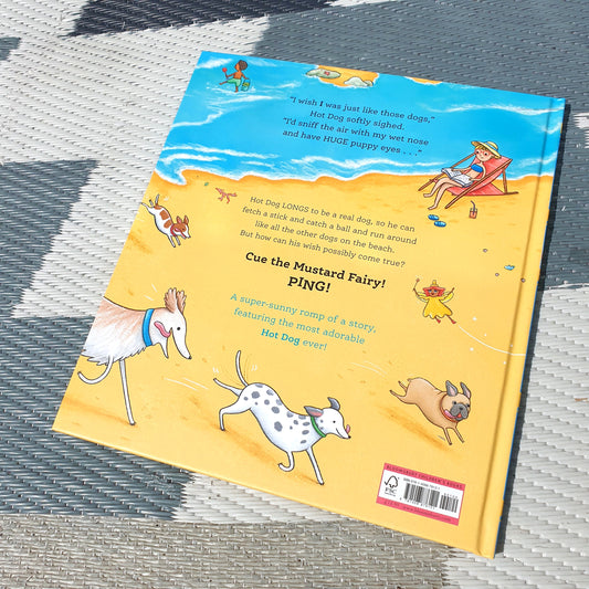 Hot Dog Signed Children's Illustrated Dachshund Sausage Dog Picture Book