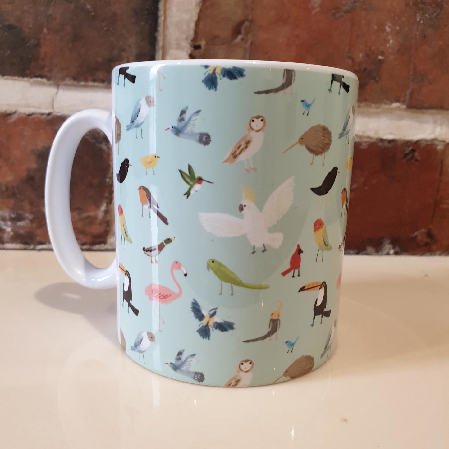 Bird Pattern Mug