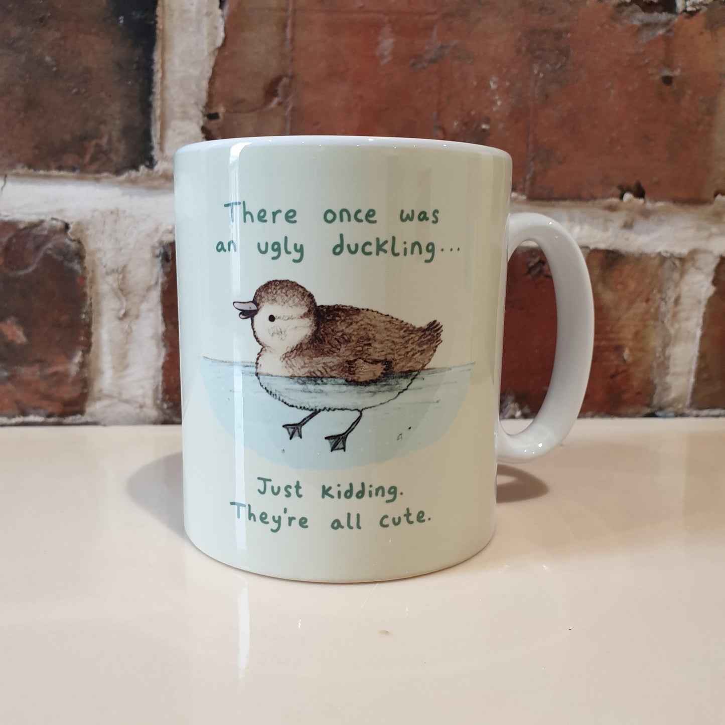 Ugly Duckling Cute Funny Duck Mug