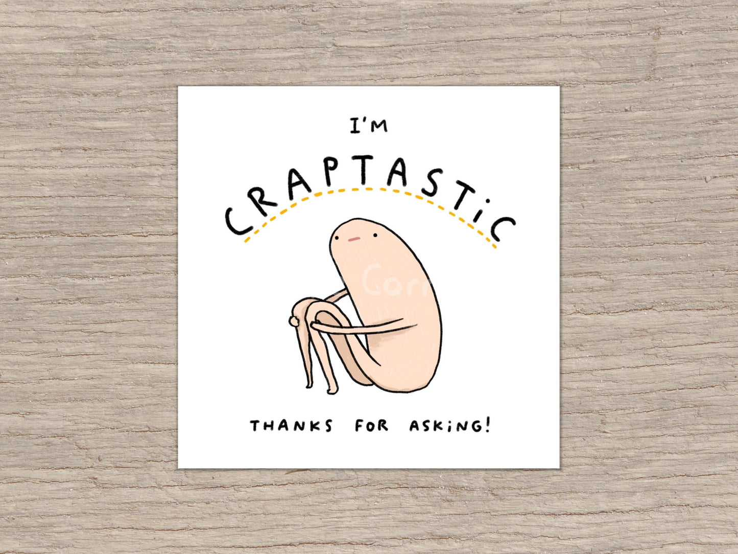 Honest Blob - Craptastic Signed Art Print