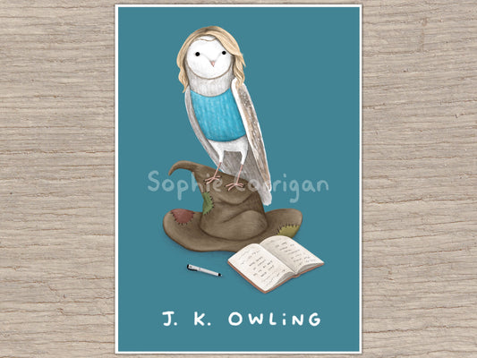 J. K. Owling Signed Art Print