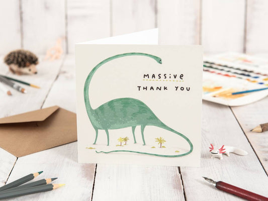 Massive Thank You Card