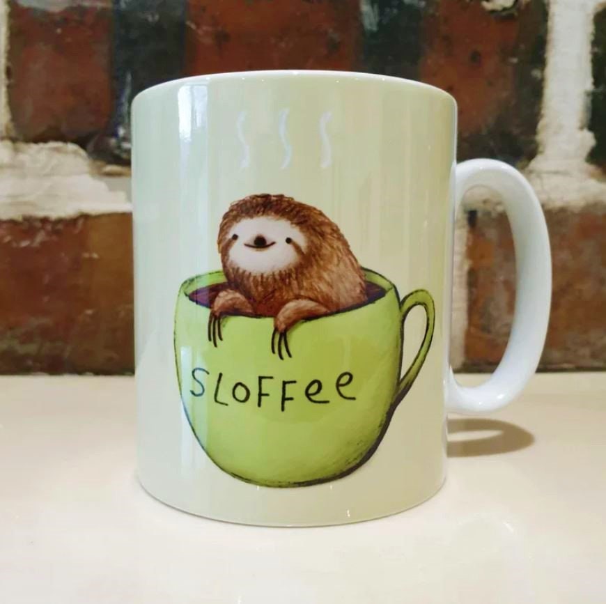 Sloffee Sloth Coffee Mug