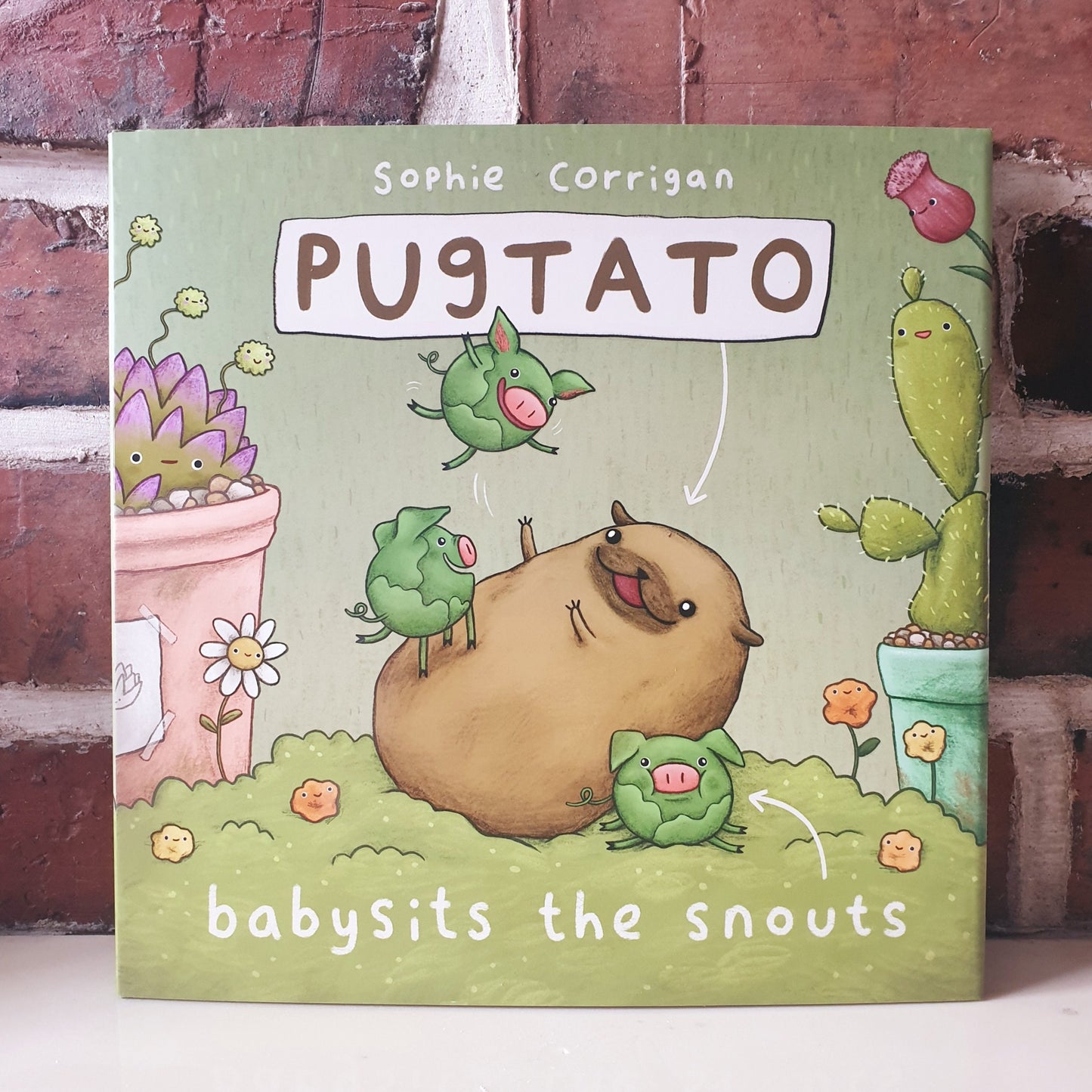 Pugtato Babysits The Snouts Signed Children's Illustrated Picture Book