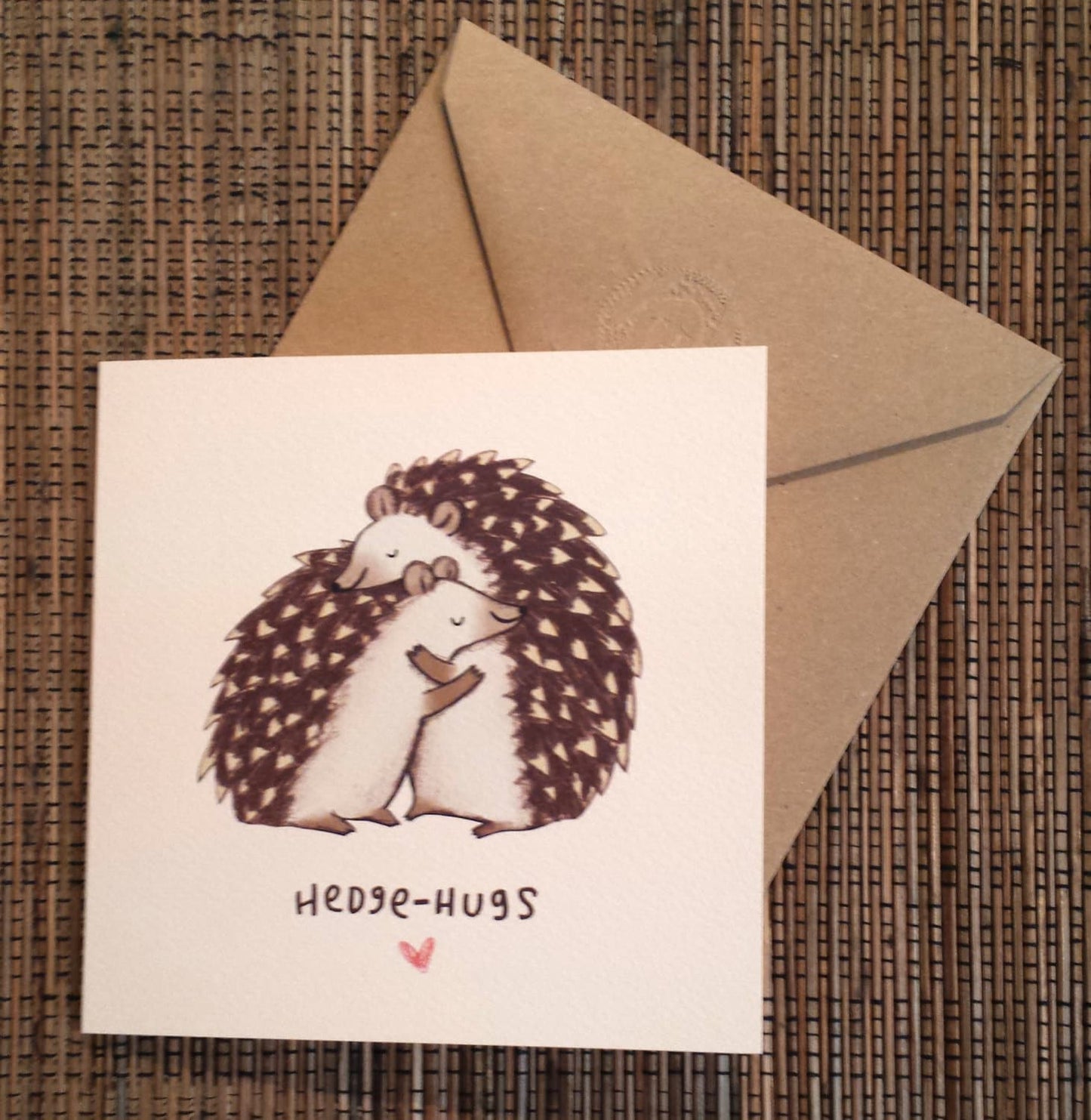 Hedge-hugs Card