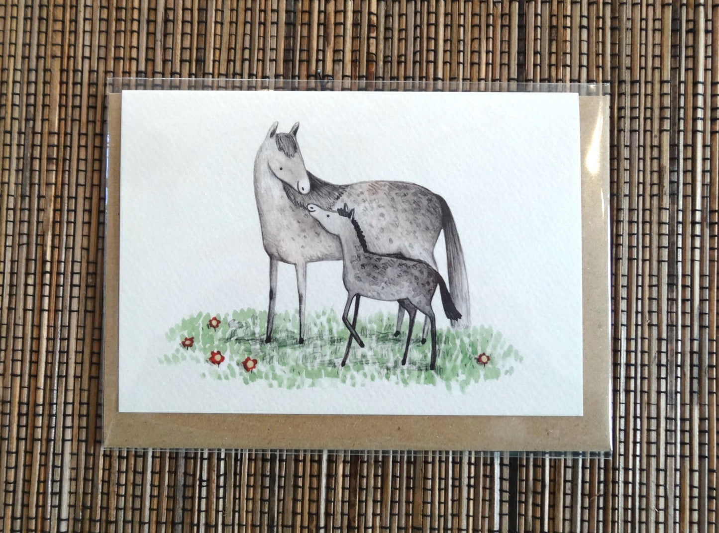 Mare & Foal Card