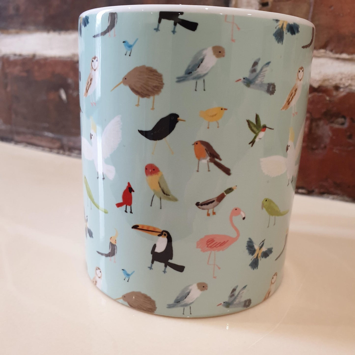 Bird Pattern Mug
