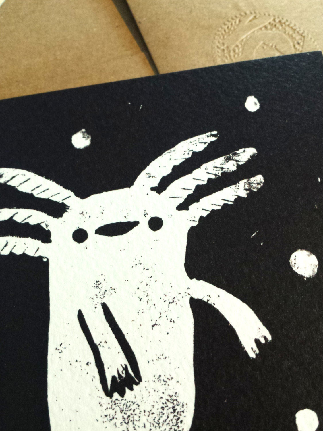 Axolotl Print Card