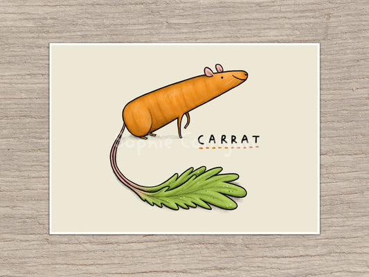 Carrat Signed Art Print