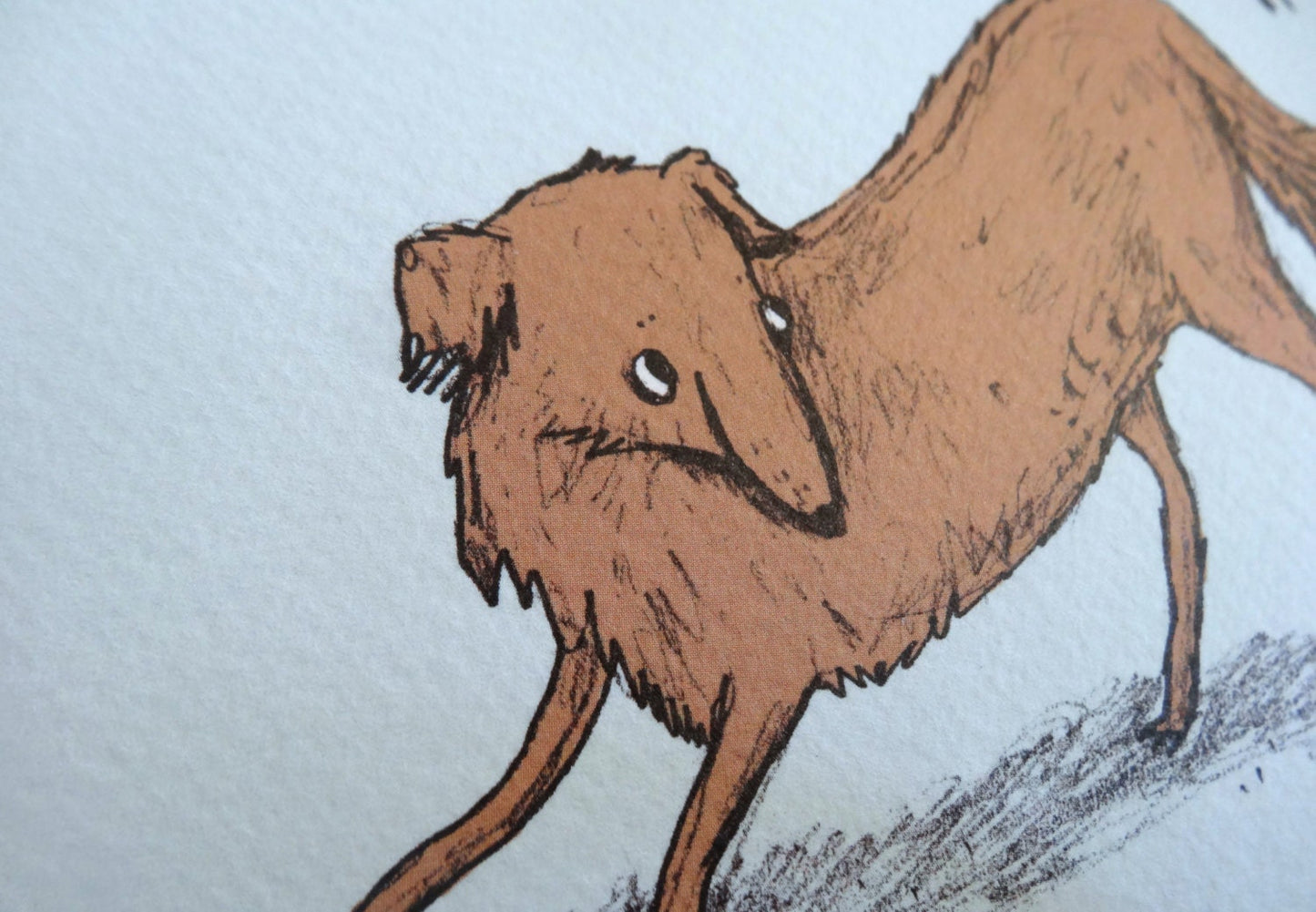 Playful Dog Card
