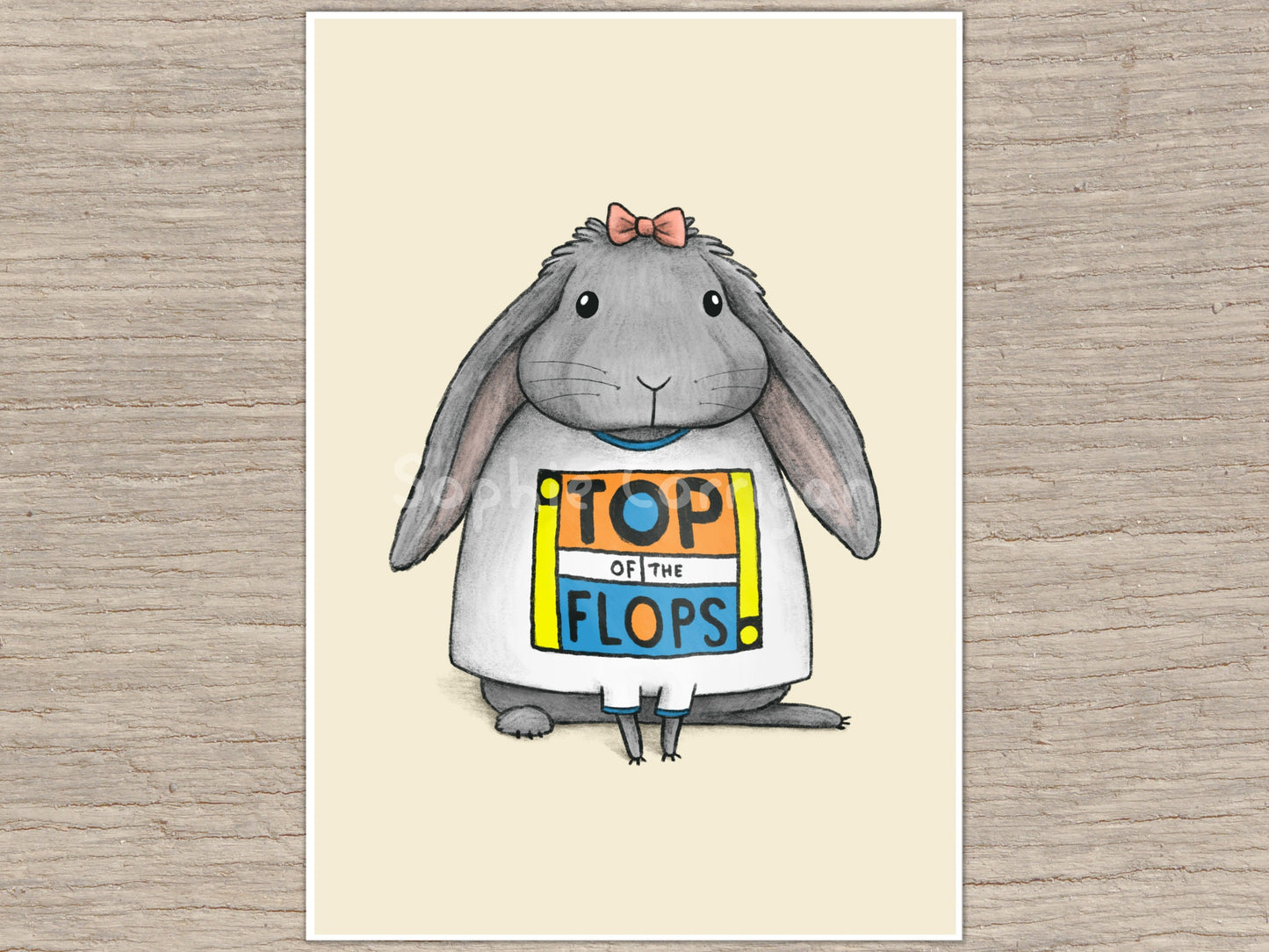 Top of the Flops Signed Art Print