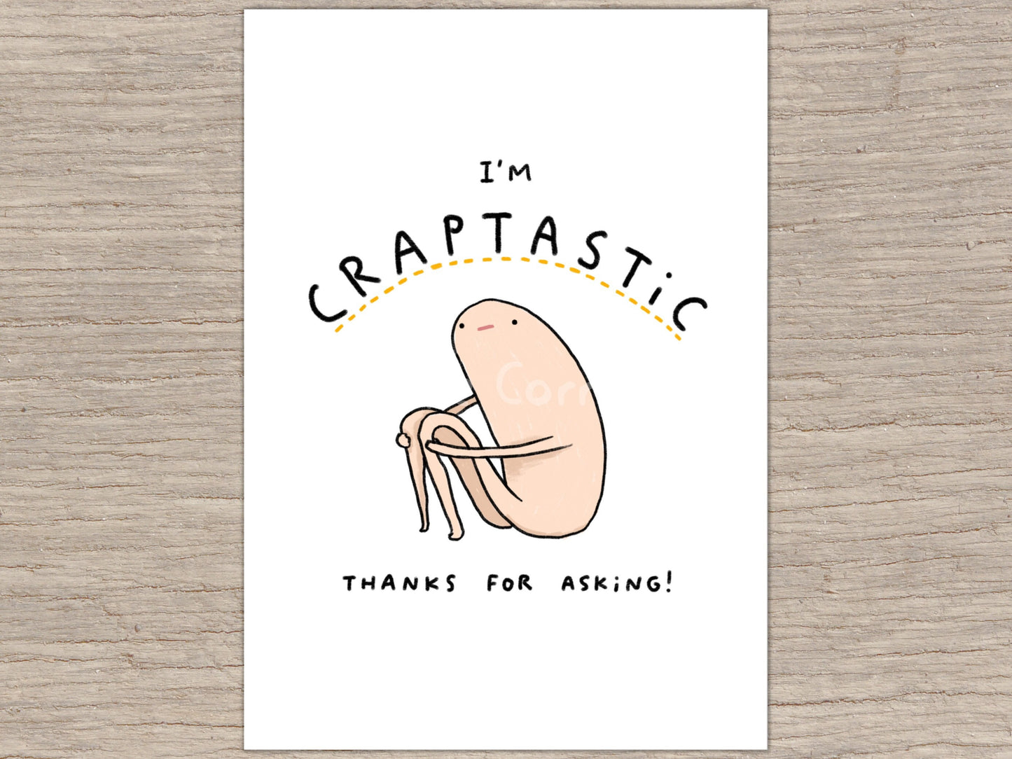 Honest Blob - Craptastic Signed Art Print