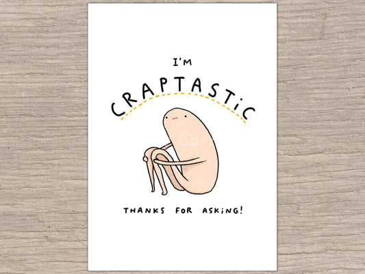 Honest Blob - Craptastic Signed Art Print