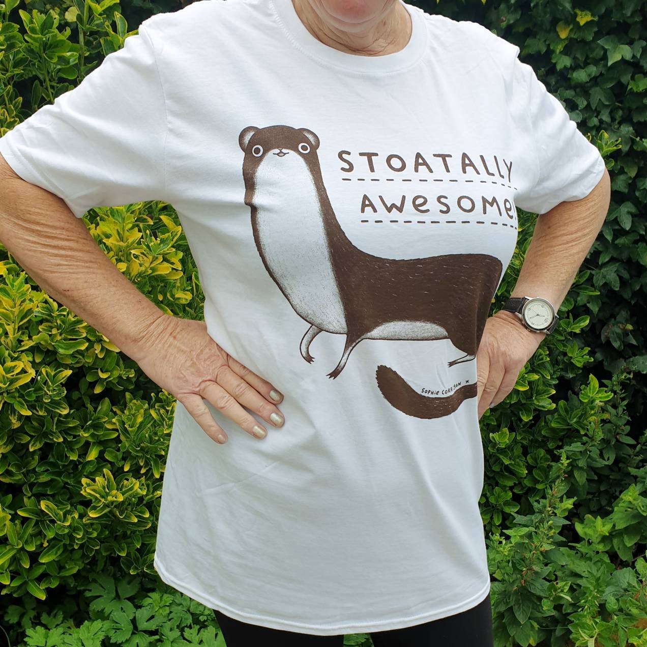 Stoatally Awesome Screenprinted T-Shirt