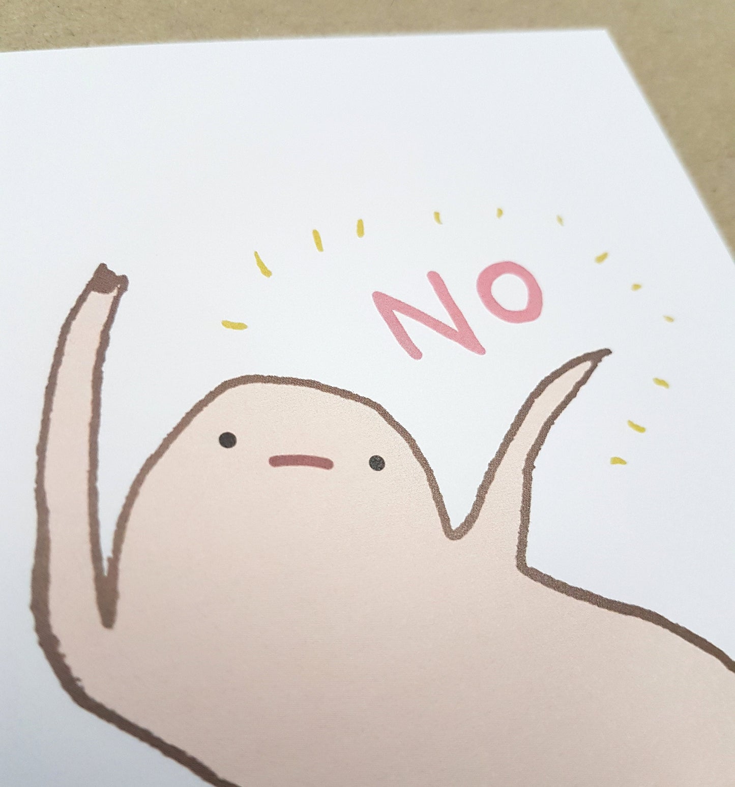 Honest Blob - No Postcard