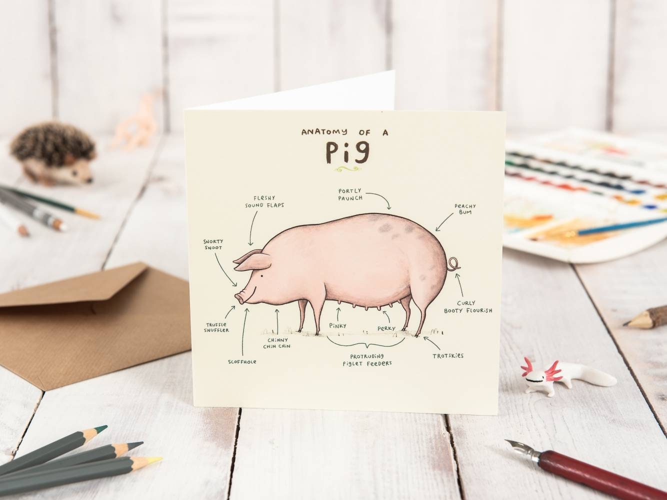 Anatomy Of A Pig Card