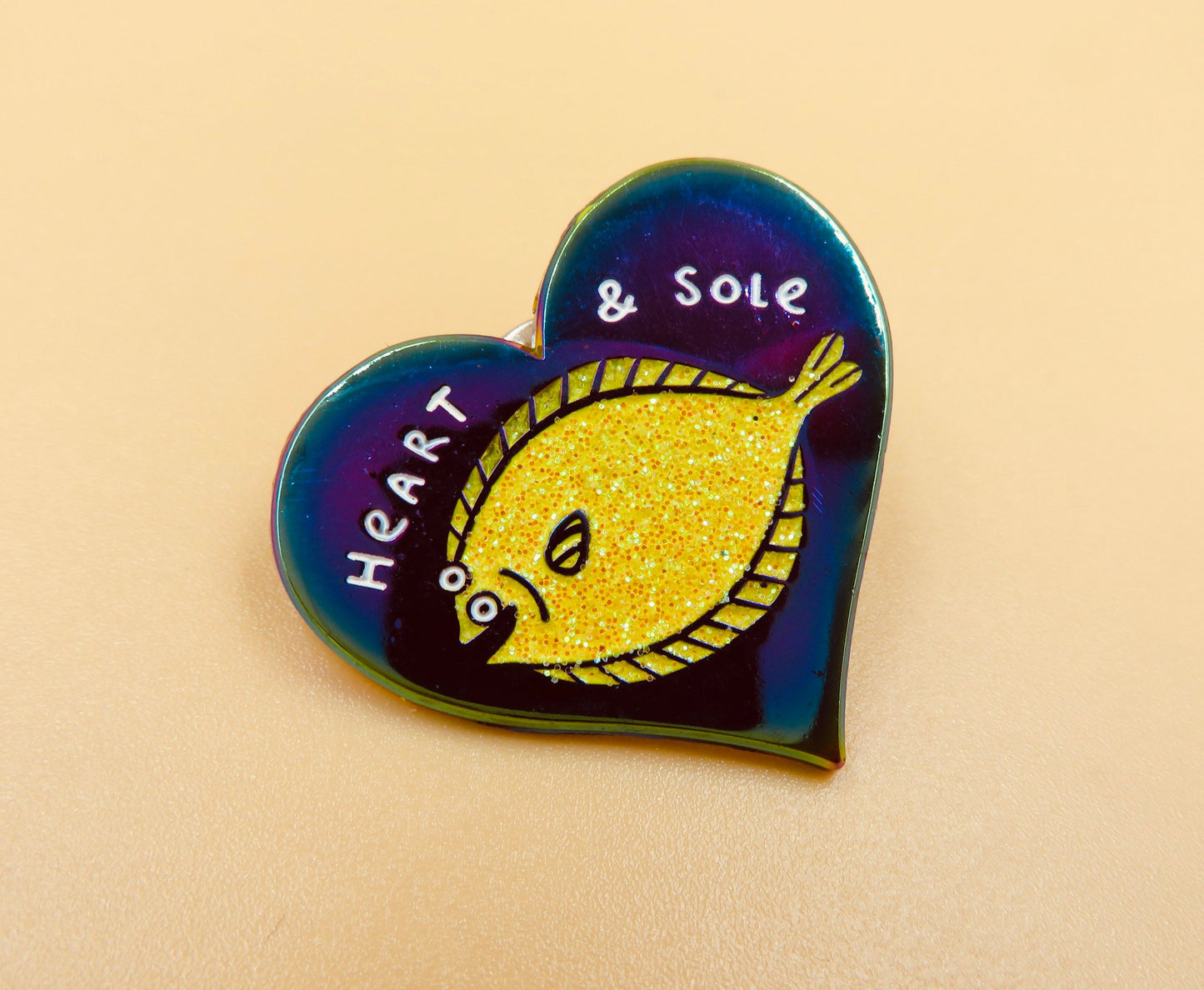 Heart and Sole Pin
