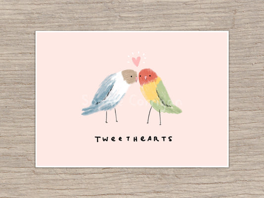 Tweethearts Signed Art Print