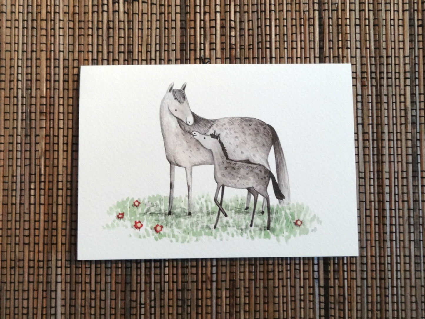 Mare & Foal Card