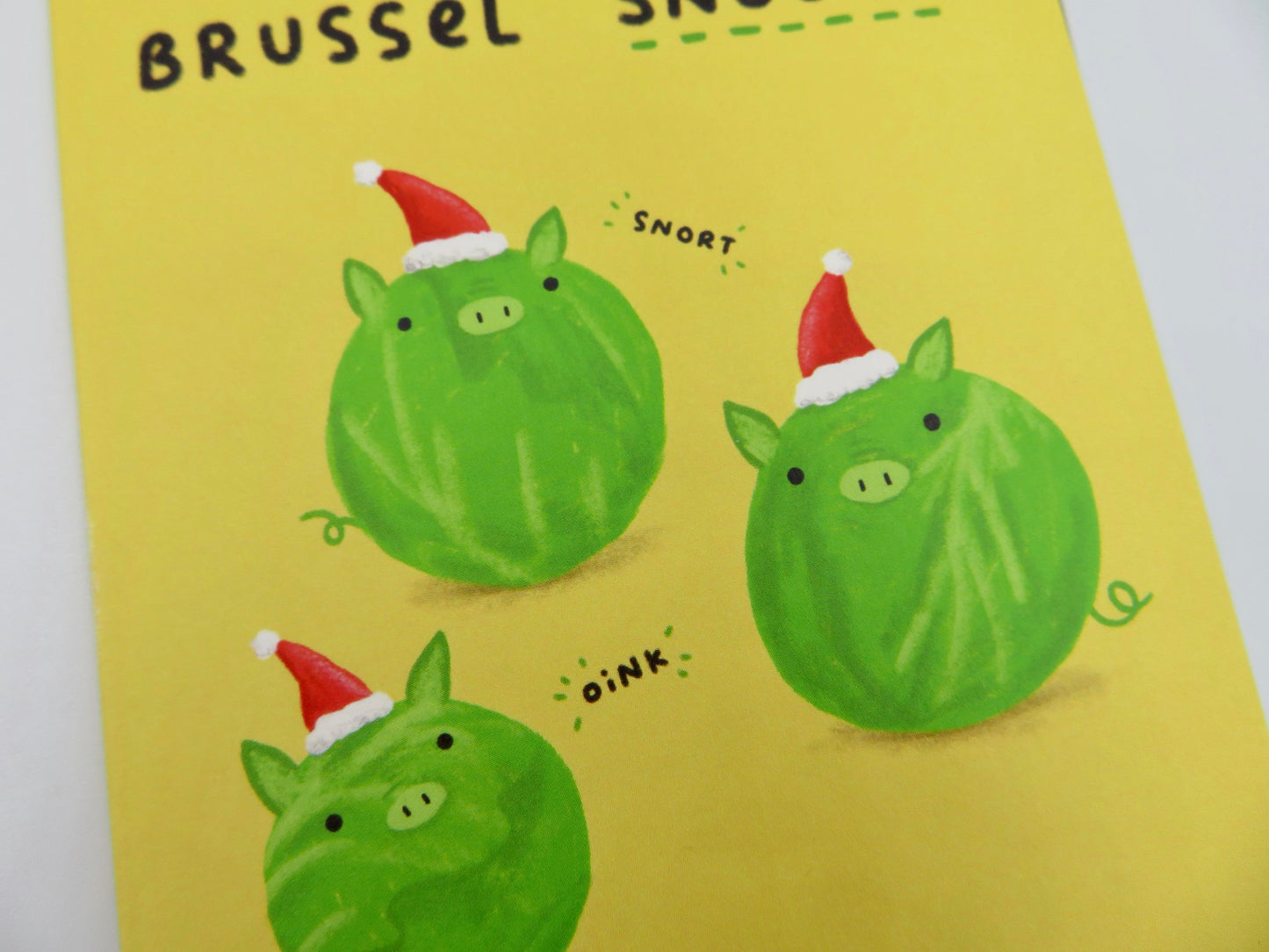 Brussel Snouts Christmas Card