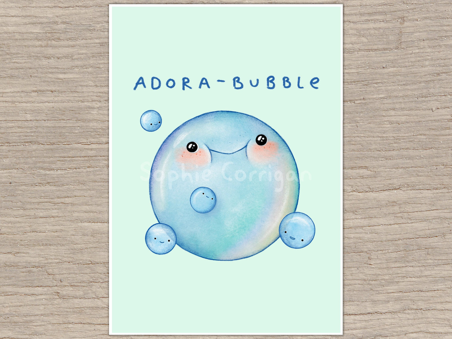 Adora-Bubble Signed Art Print