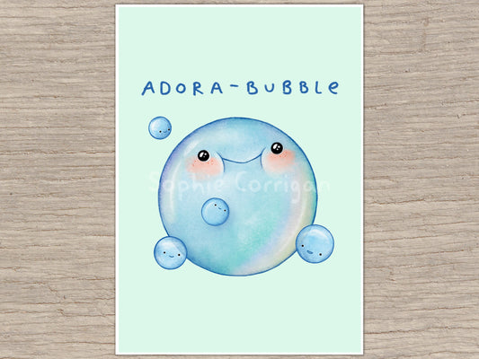 Adora-Bubble Signed Art Print