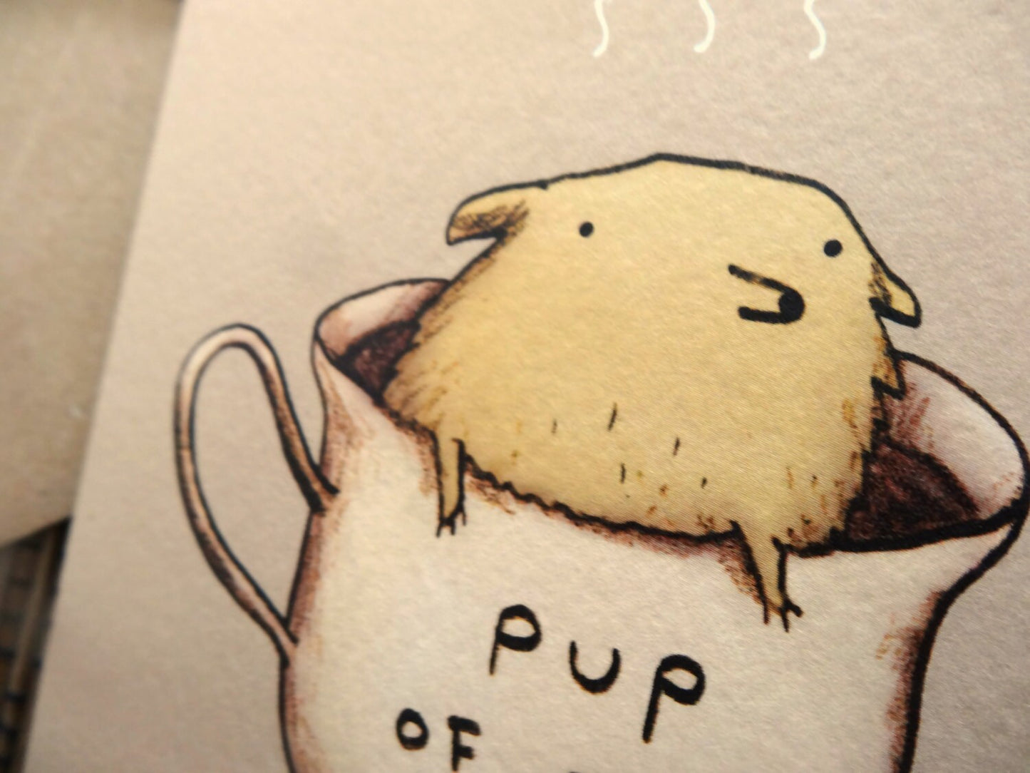 Pup Of Tea Card