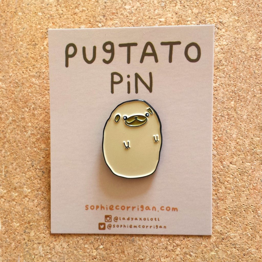 Pugtato Pin