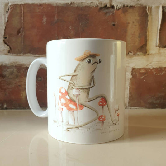 Awkward Toad Mug