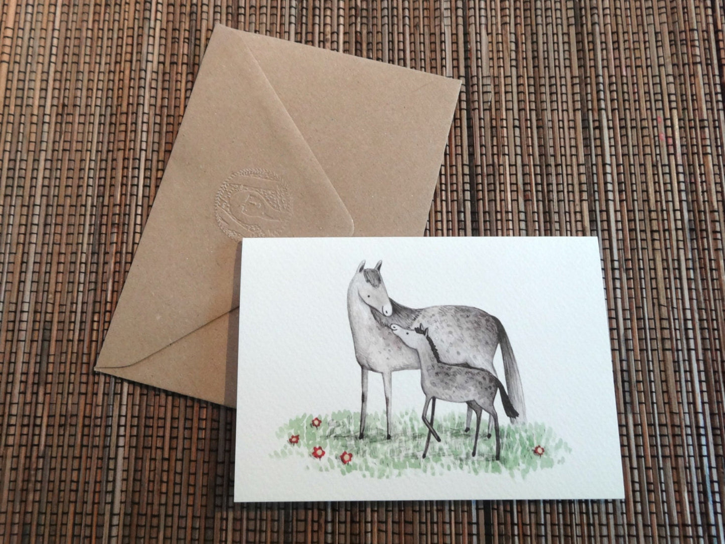 Mare & Foal Card