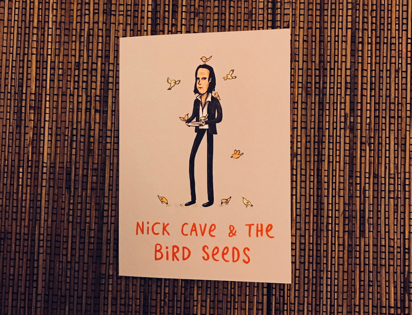 Nick Cave & the Bird Seeds Card