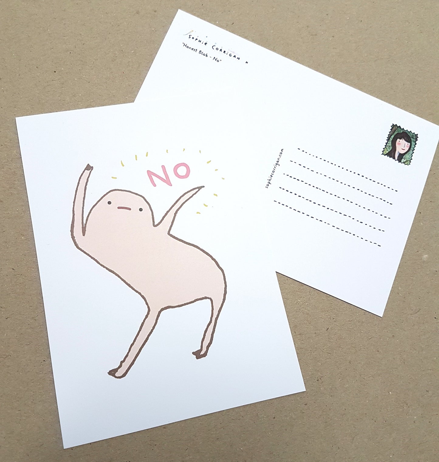 Honest Blob - No Postcard