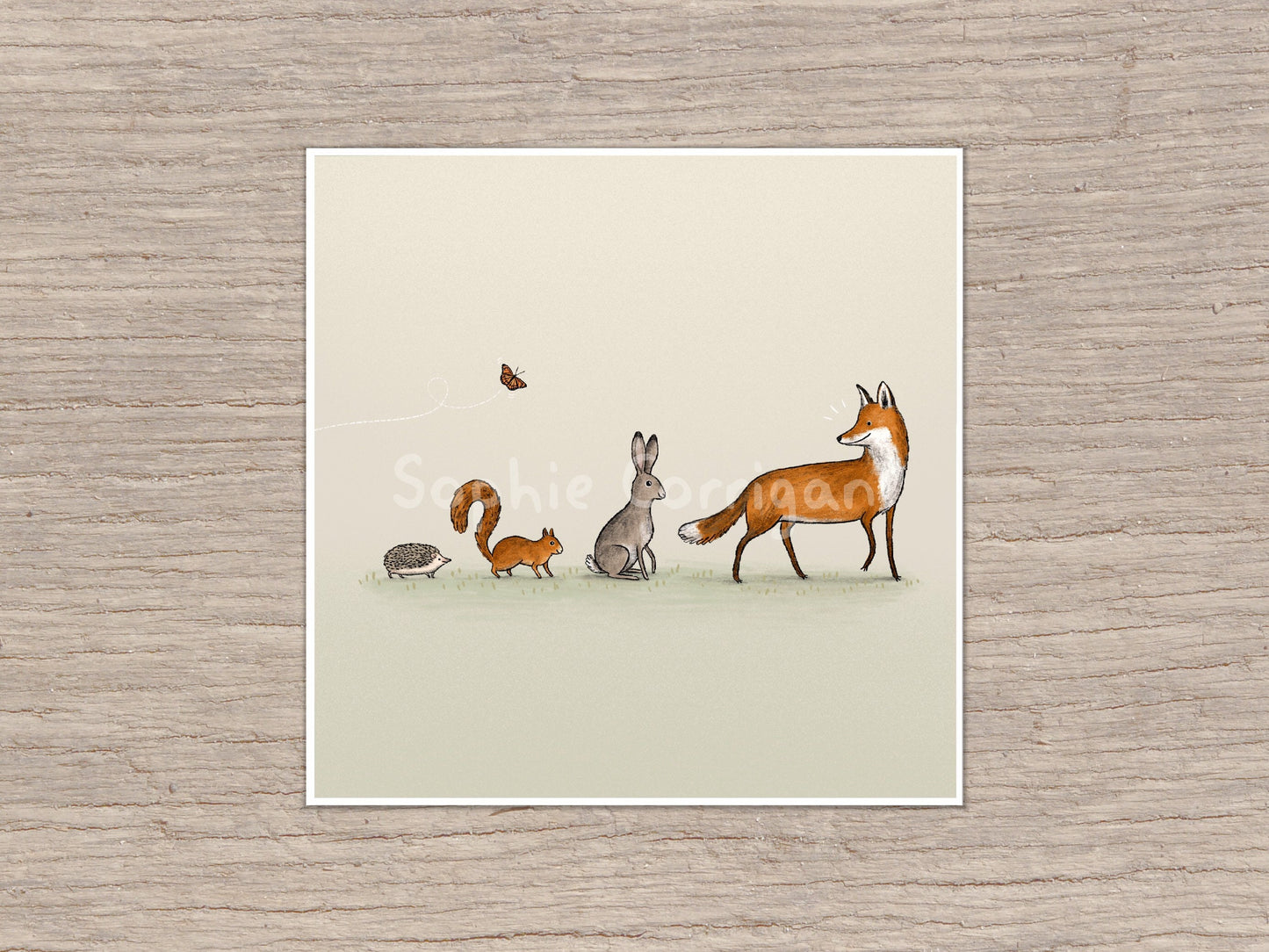 Behind You All The Way Signed Art Print