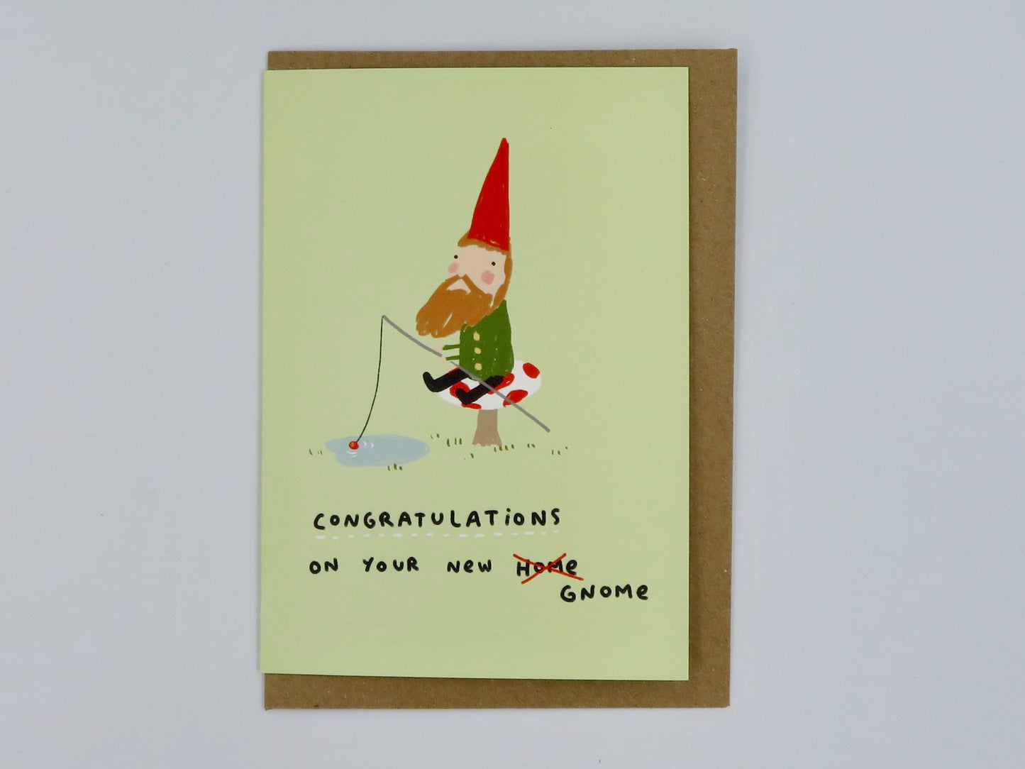 New Gnome New Home Moving Card