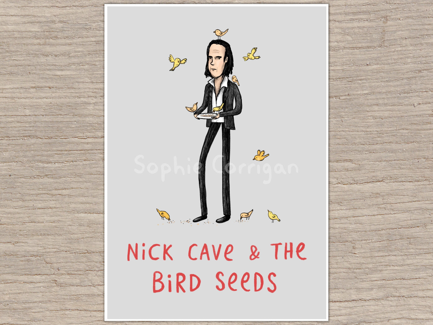 Nick Cave & the Bird Seeds Signed Art Print