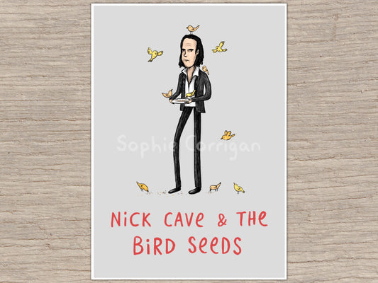 Nick Cave & the Bird Seeds Signed Art Print