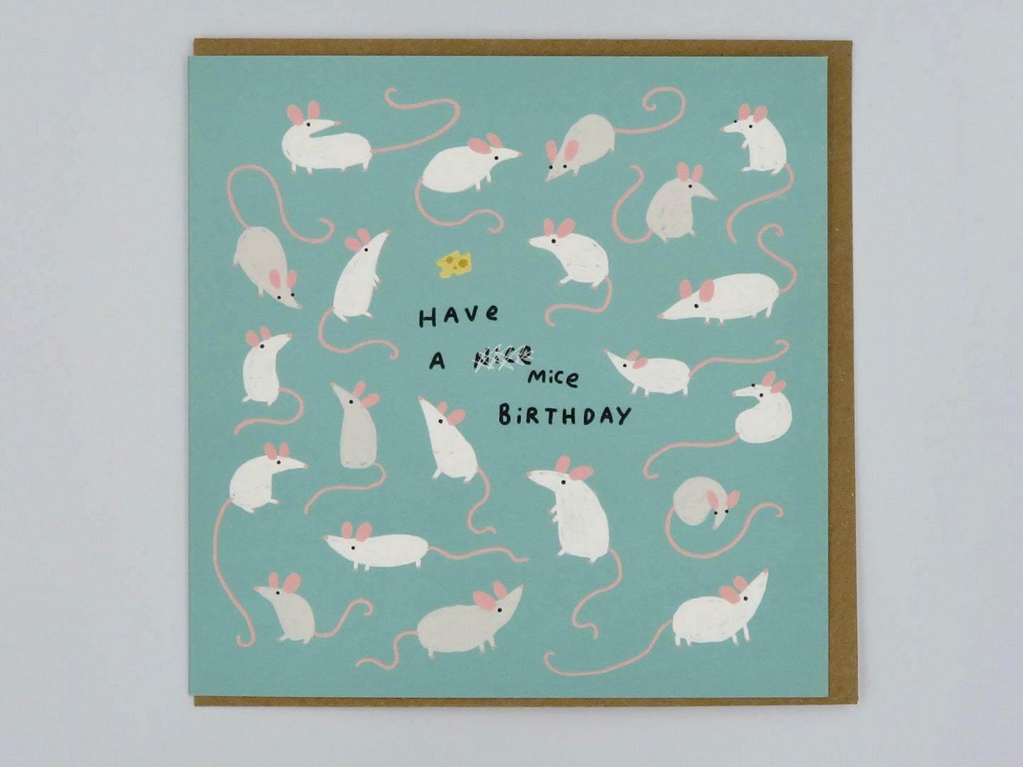 Mouse Mice Nice Birthday Card