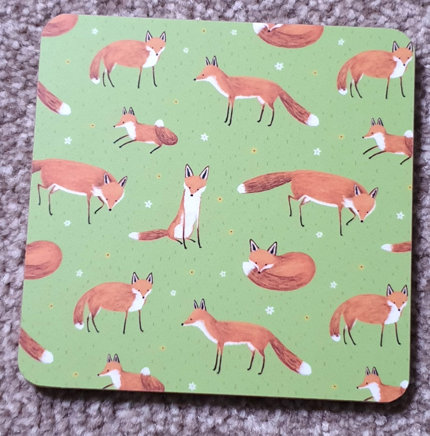 Red Foxes Coaster