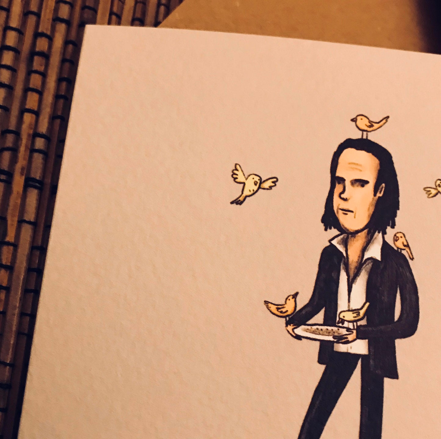 Nick Cave & the Bird Seeds Card