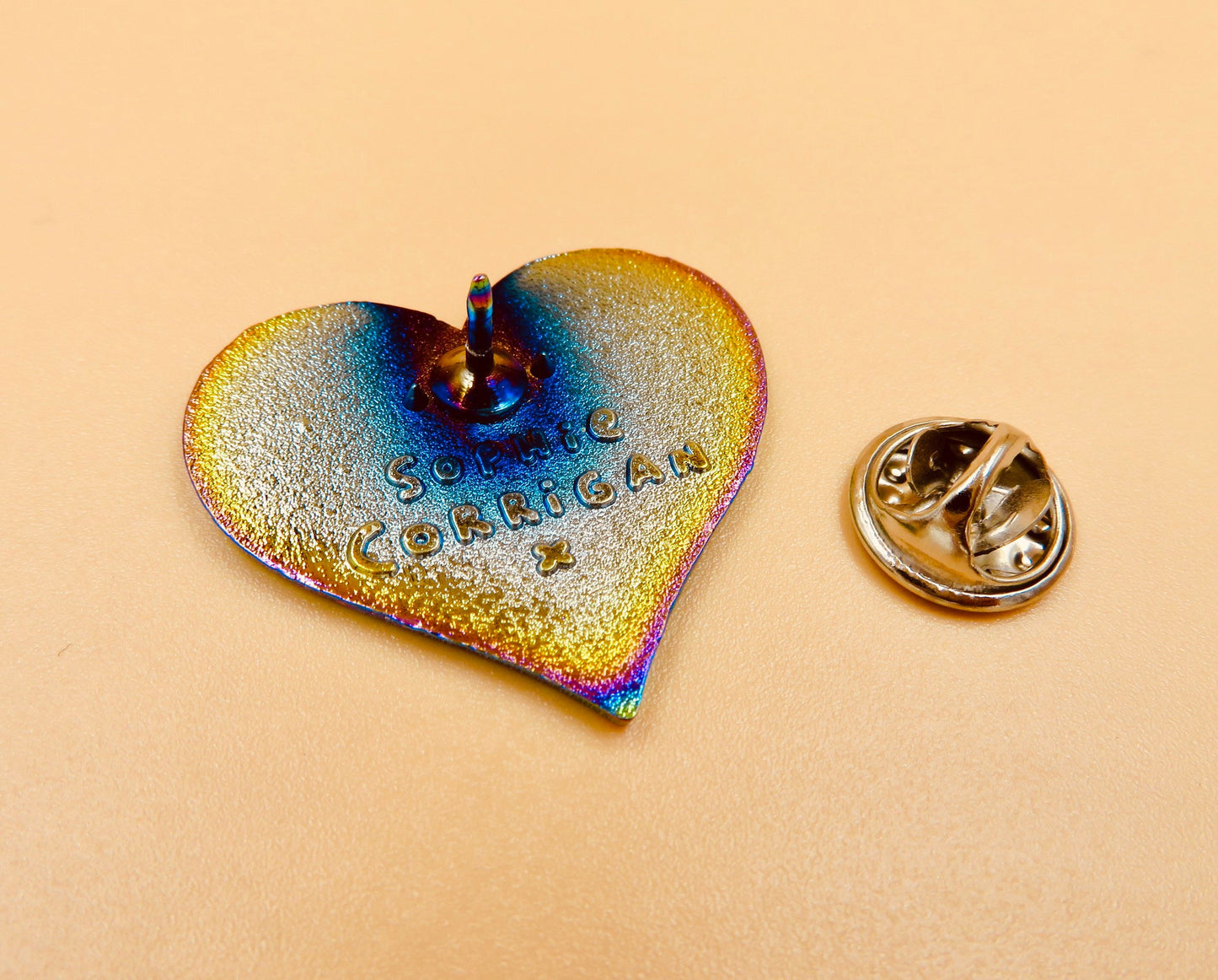 Heart and Sole Pin