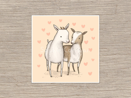 I Goat You Babe Signed Art Print